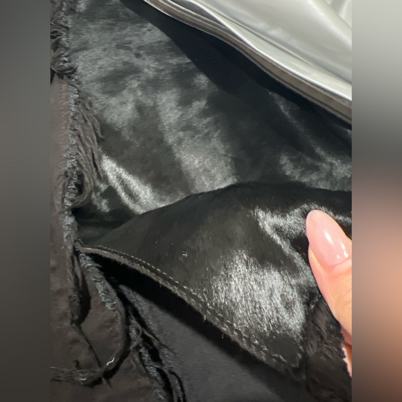 Tom Ford Patchwork Lamb Leather & Hair-On Pony Hair Midi Skirt NWT IT38 $2,990 - Picture 9 of 9